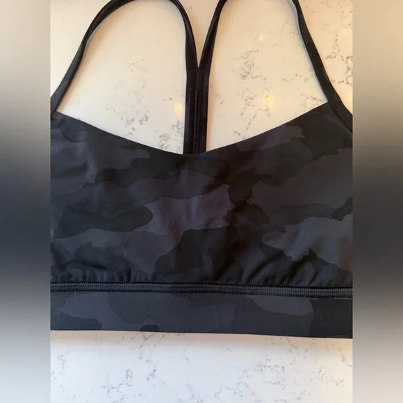 Lululemon flow Y sports bra heritage 365 camo 6 - Picture 3 of 5
